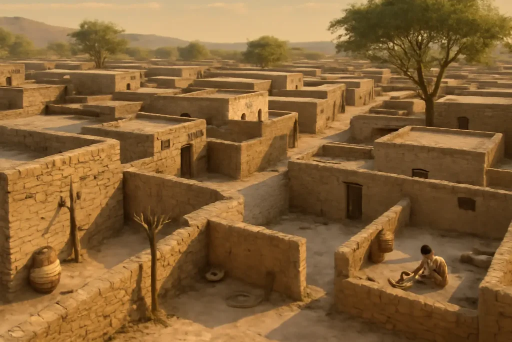 ಸಿಂಧೂ ಬಯಲಿನ ನಾಗರಿಕತೆಯ ಮನೆಗಳು 